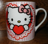 Mug Hello Kitty coeur