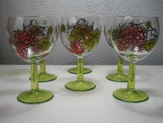 verre à vins raisin