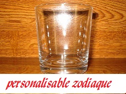 verre personnalisé zodiaque